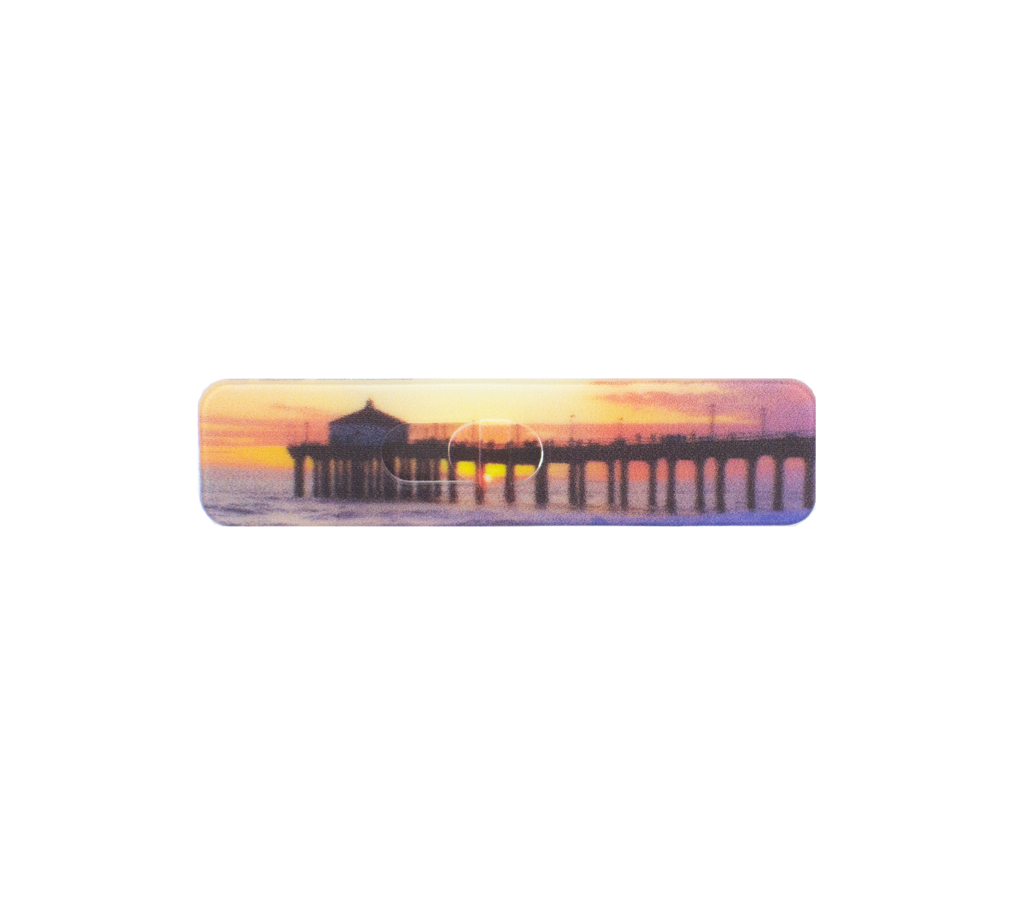 Kamshield Webcam Cover | Sunset Pier + Black