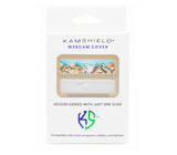 Kamshield Webcam Cover | Seashells + Silver
