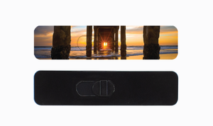 Kamshield Webcam Cover | Pier Sunset +Black